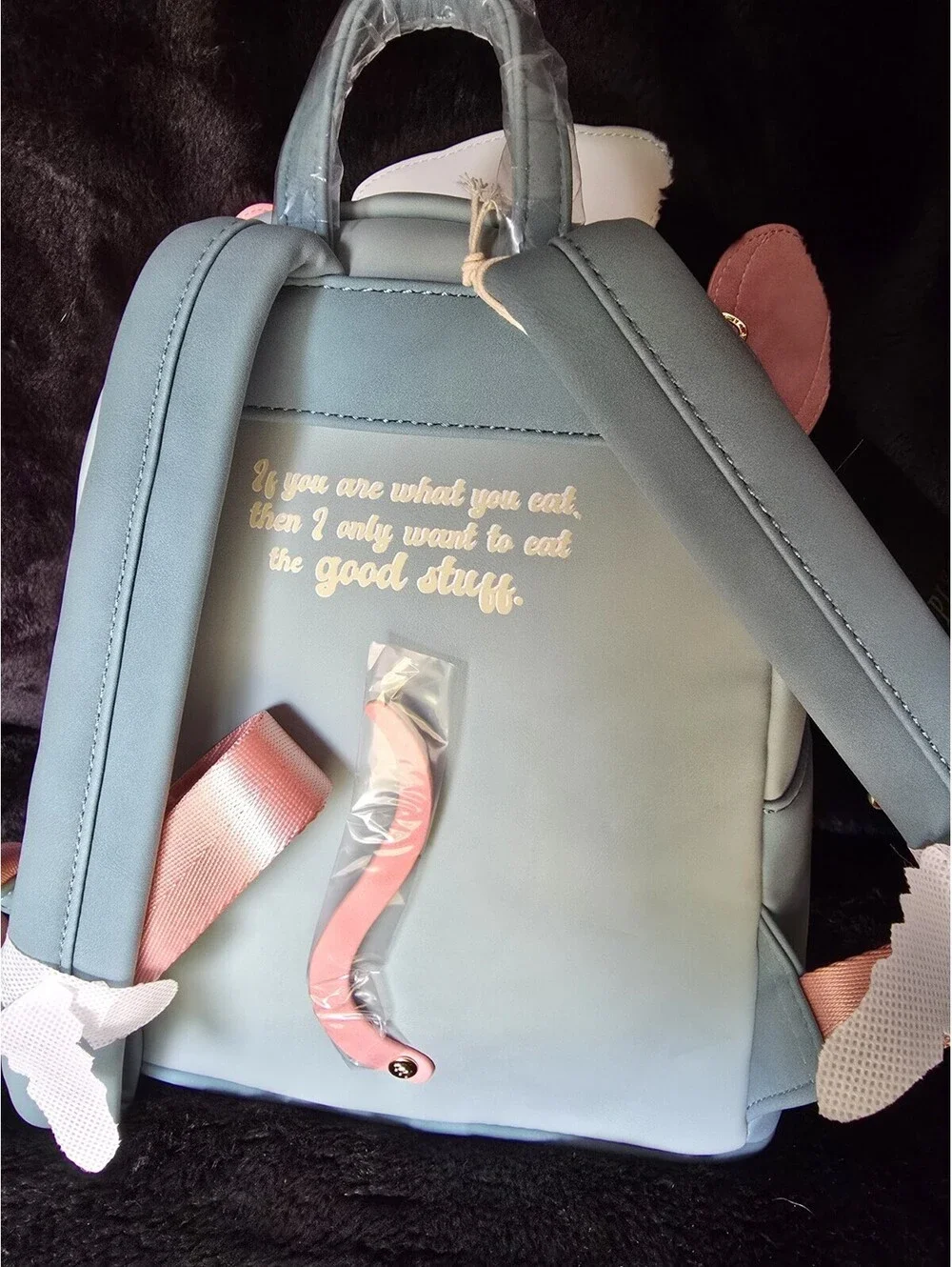 Loungefly Pixar Ratatouille Remy Mini Faux Leather Zip Backpack